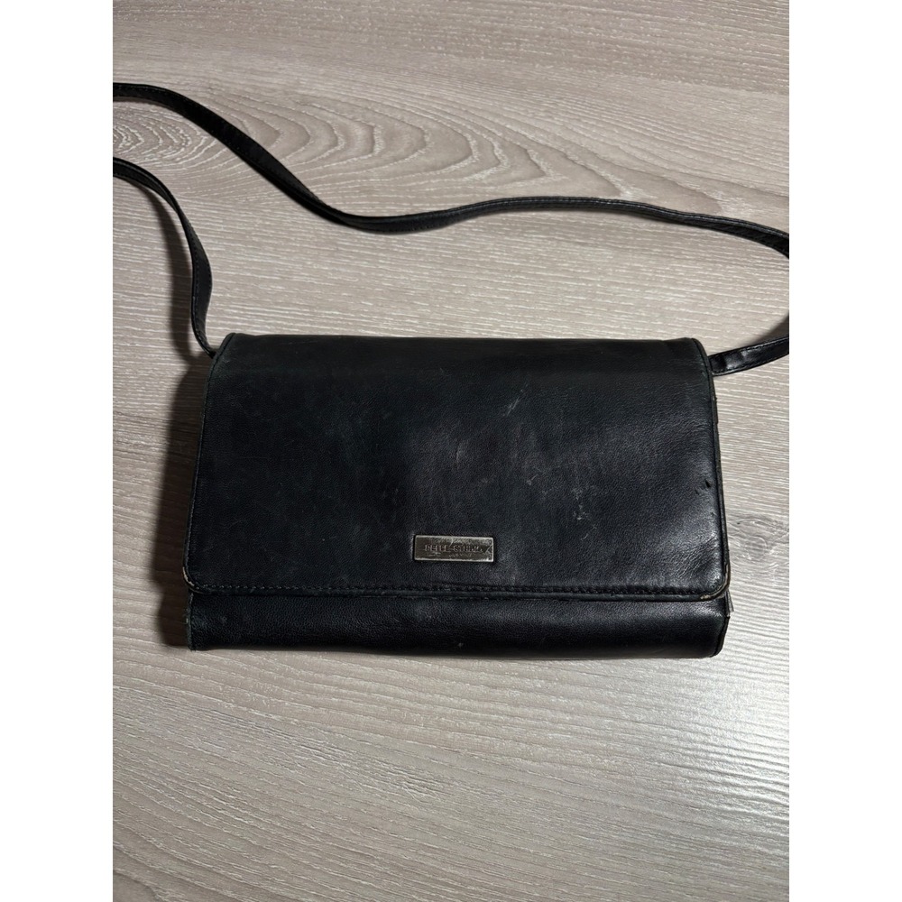Pelle Studio Leather Crossbody Wallet Bag Organizer Clutch Purse Lots of Storage - Picture 2 of 8